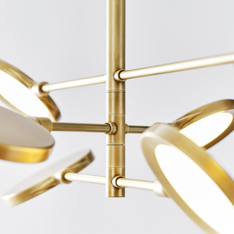 Spectica 6 Chandelier, Bronze