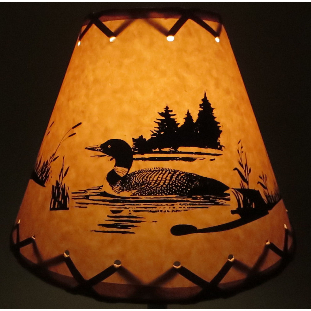 7'' H Paper Empire Lamp Shade Loon Peak®