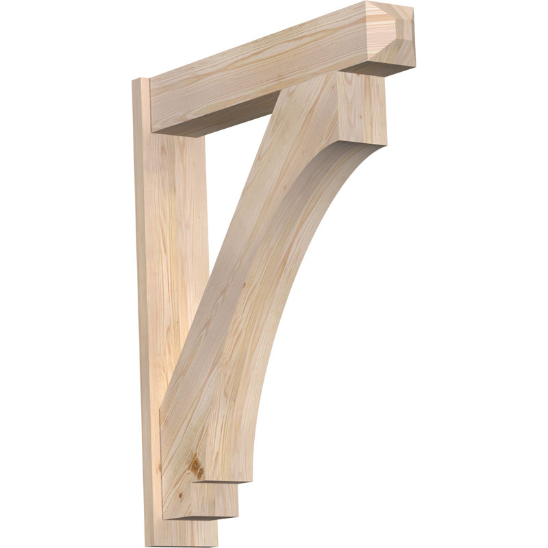 Persienne impériale, Sapin Douglas de 7 1/2 po (lisse), P 38 po x H 46 po