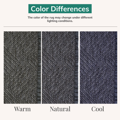 Tapis moderne à carreaux antidérapant lavable