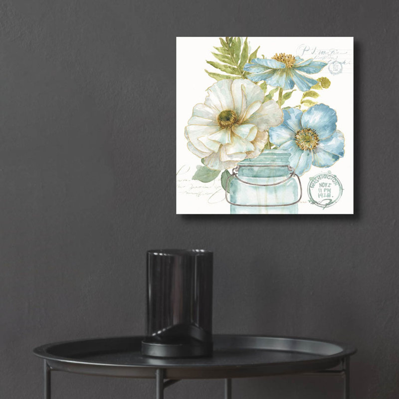 «My Greenhouse Bouquet II» par Lisa Audit, art mural en verre acrylique, H 12 po x l 12 po x P 0,13 po