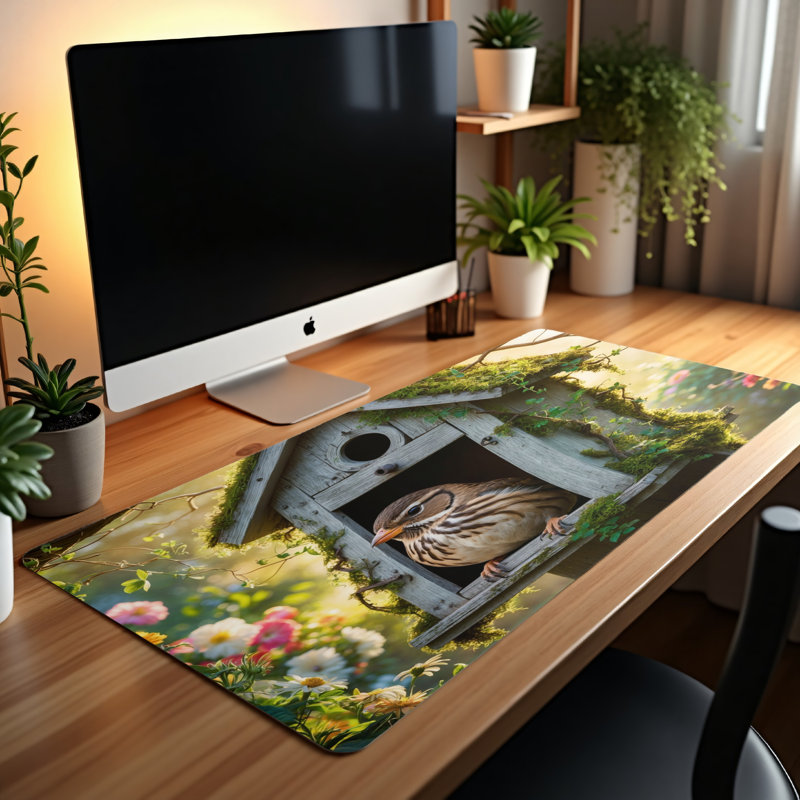 Polyester Desk Pad, 23.6x13.8