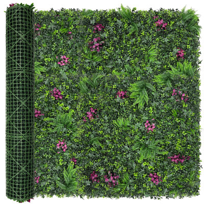 Grass Wall Boxwood Plant Roll: 60"x128"(53.5 SQFT)