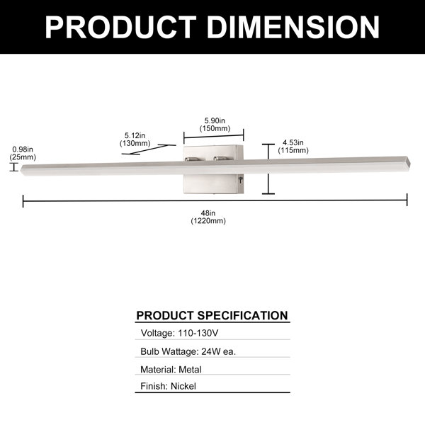 Product Dimensions