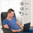 Swivel Recliner with Ottoman Faux Leather-380691796