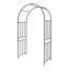 Arche de jardin en métal L42,24 po x l 17,52 po x H 85,82 po