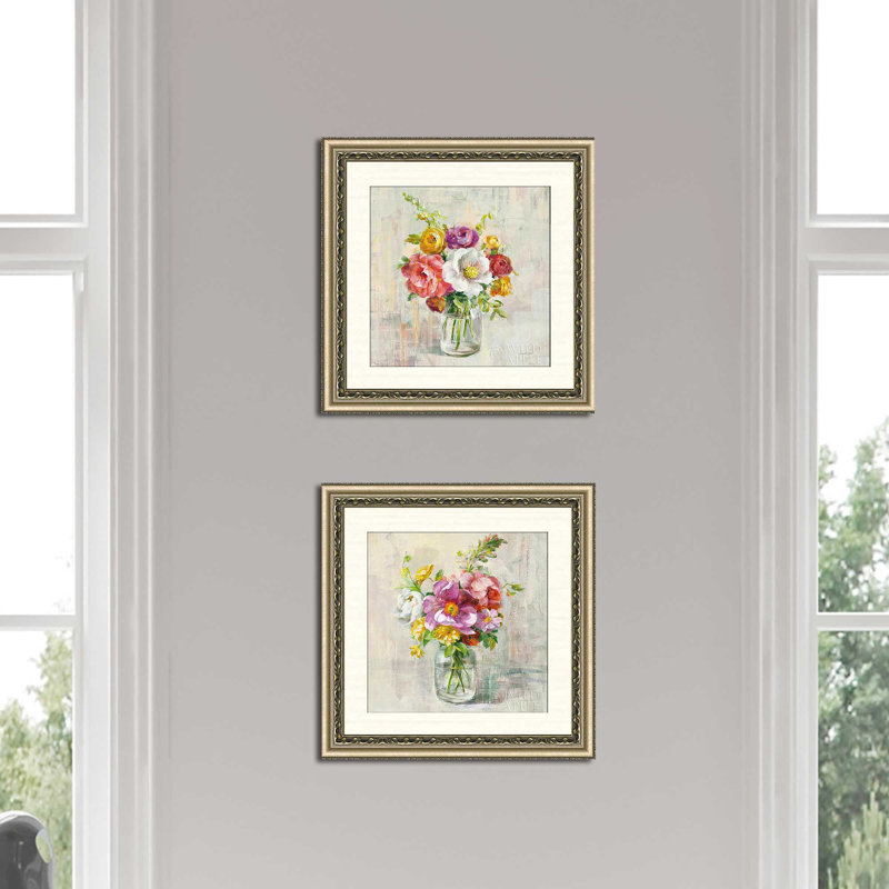 Summer Treasures I 'Print Under Glass