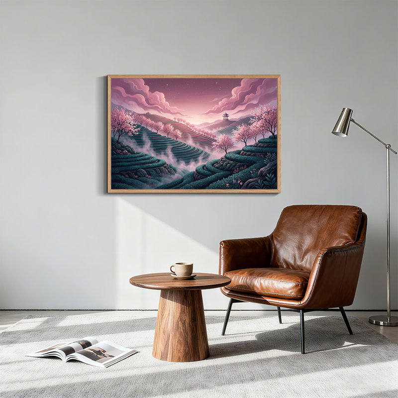 Art mural sur toile Teal, H 24 po x l 36 po