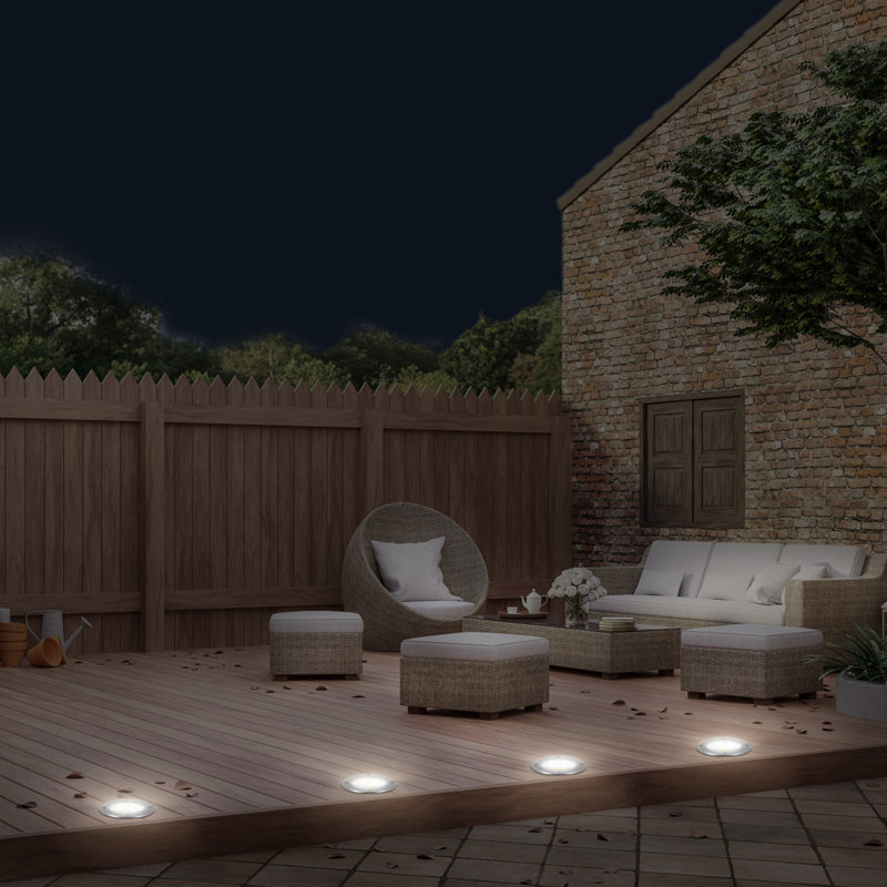 Low Voltage LED Pathway In-Ground Lights Multipack