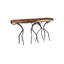 Atlas Console Table, Natural Finish