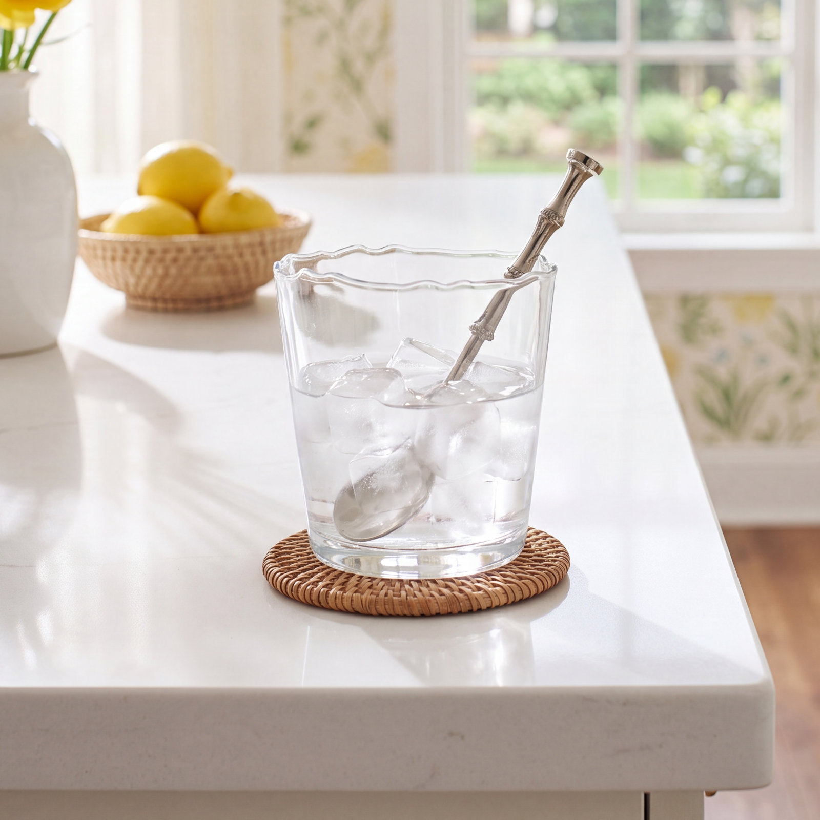 Glass Ice Bucket