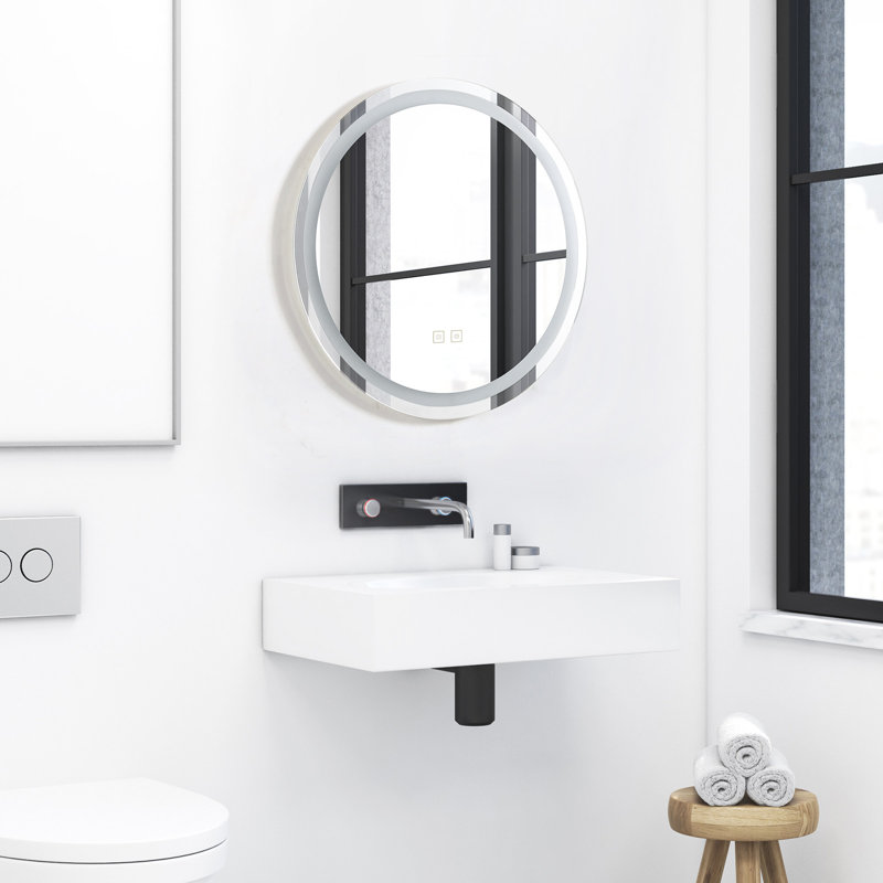 LED Circular Environmentally-friendly Mirror Lamp