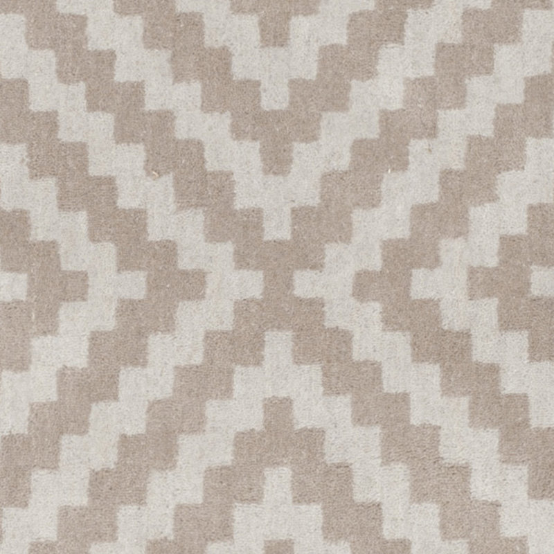Sanyla Hand Tufted Wool Chevron Rug, Runner 2'6" x 8'
