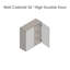Open Particleboard Standard Wall Cabinet Ready-to-Assemble-95329103-95329104