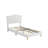 Bed Frame For Kids With Scallop Headboard, Cute Velvet Bed For Girls, Boys, Sturdy Platform Bed-1355025667-1355025665