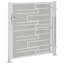 Barrière argentée en acier inoxydable-115354690