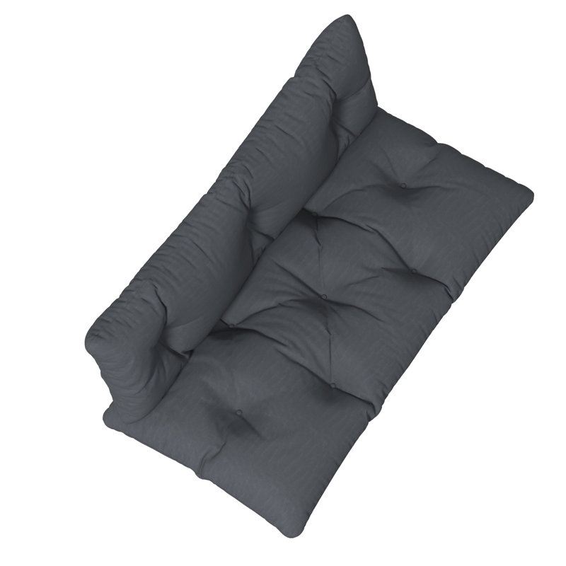 Coussins de siège d'extérieur 2 places, coussins de mobilier d'extérieur