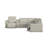 Celeste 5-Seat Power Reclining Sectional With Adjustable Headrests-101798204