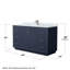 Icon 60" Single Bathroom Vanity Set-2142140035-2142140034