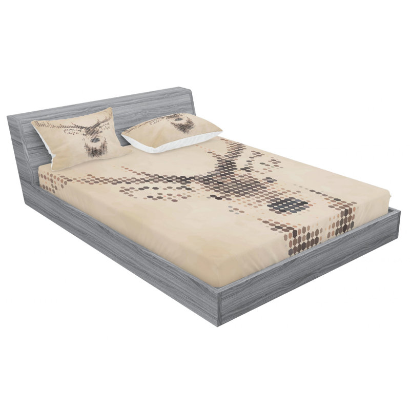 Microfiber Sheet Set, Full Sheet Set with Fitted Sheet