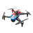 Remote Control Drone with Three Cameras Obstacle Avoidance Brushless Motor Kids Adults Beginner Foldable 2.4GHz RC GPS Quadcopter Toy