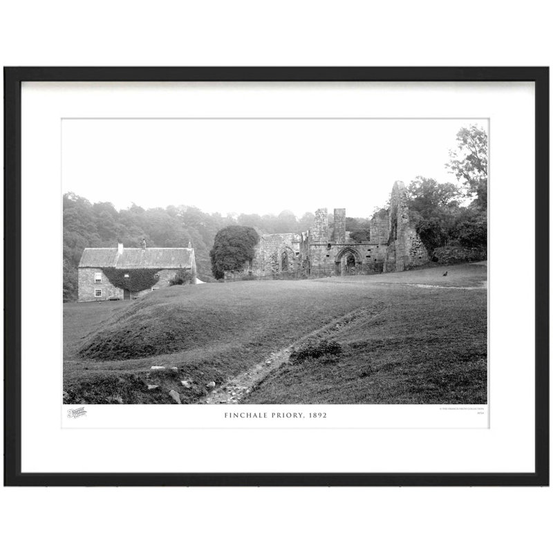 Finchale Priory, 1892 by Francis Frith - Single Picture Frame Print, 60cm H x 80cm W x 2.3cm D
