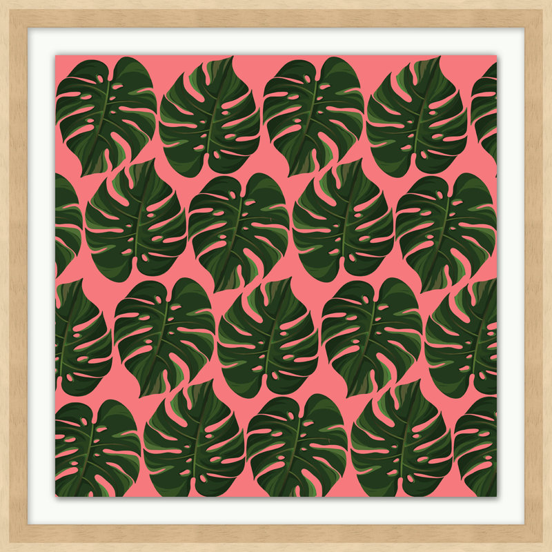 Palm Springs Pattern 4 Framed Graphic Art