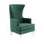 Fauteuil à oreilles en velours Bree d'une largeur de 73,914 cm-1508892314
