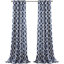 Paire de rideaux obscurcissant et isolant avec œillets Trellis-20590343-44721570