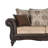 Brookridge Brown Rolled Arm Sofa