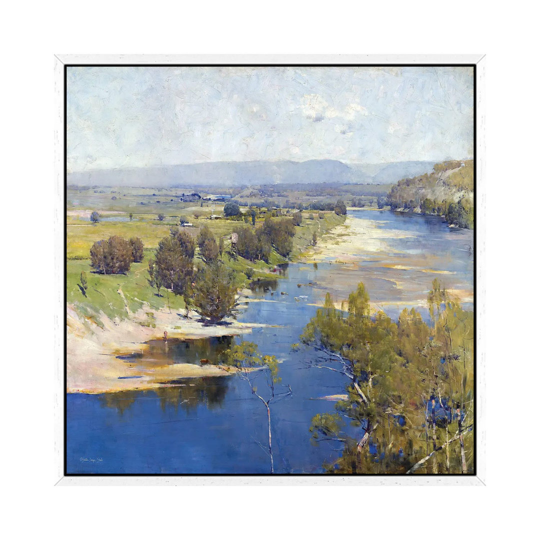 Arthur Streeton - Cremorne Pastoral von Stellar Design Studio - Galerie-verpackte Leinwand Giclée