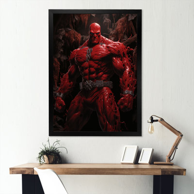 Art de superhéros géant rouge I - Giants