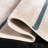 Aslin Striped Ivory / Navy Area Rug-1584420444