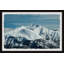 Snow-Capped Mountains - Single Picture Frame Print-1383322155