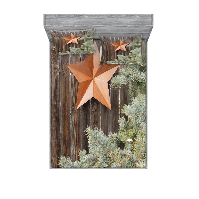 Ensemble de draps grossier big staron, Ensemble de draps pour lit double avec un drap-hou