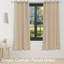 Panneau de rideau intérieur ou extérieur moderne filtrant la lumière - beige - 52 po x 84 po-1942667949-1942667950