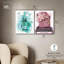 Blush Parisian Glam, ensemble de 2 décorations murales Glam-457739870