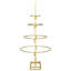 Metal Christmas Tree with Stand Gold Powder-coated steel-1712149303