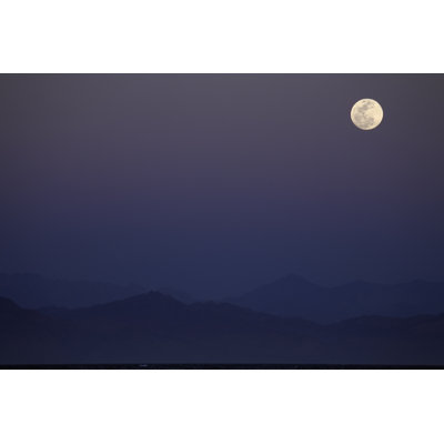 Full Moon by Goldhafen - Wrapped Canvas Print