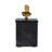 4X4x8" Black Marble Box