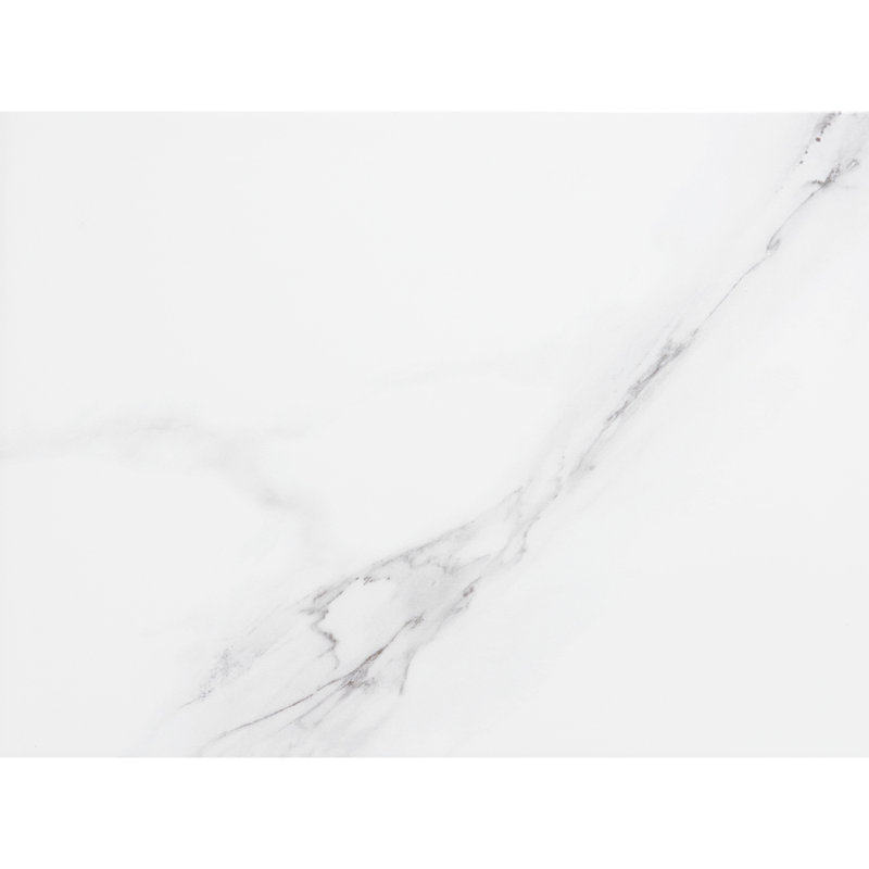 Minerva 10" x 13" Marble Look Glossy Ceramic Wall Tile