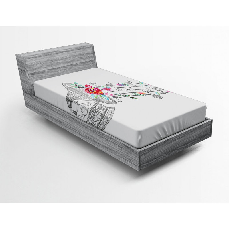 Microfiber Fitted Sheet, Twin XL Fitted Sheet
