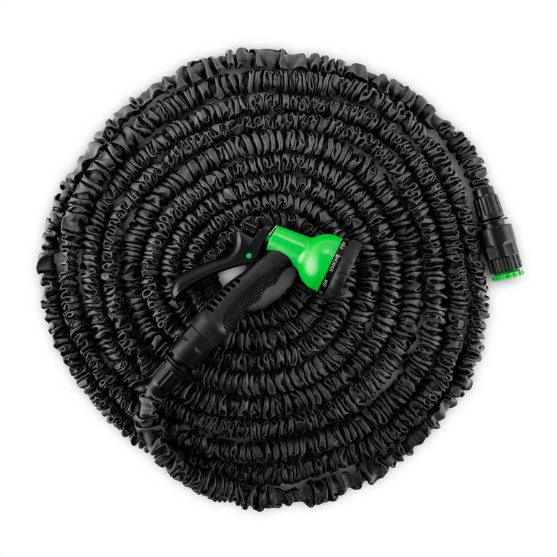Flex Garden Hose, 22.5m, Black