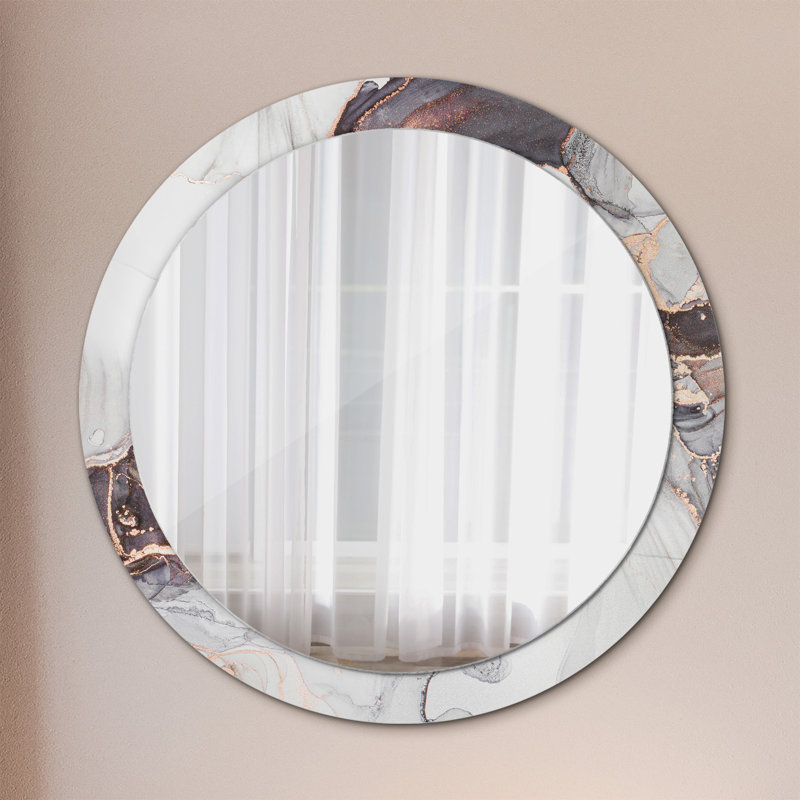 Huldar Glass Flat Wall Mirror