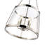 Luminaire suspendu 5 lumières 17,75 po Adabella - Nickel poli-583828669-583828667-583828668
