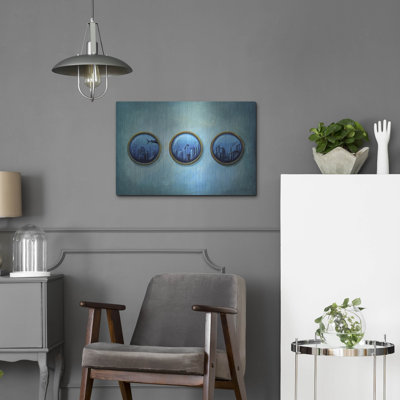Breakwater Bay 'Gateway to Antiquity' by Cindy Thornton, Metal Wall Art