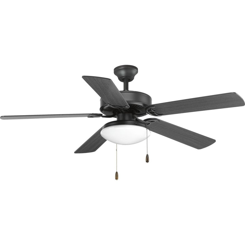 Ventilateur de plafond universel 2 lumières, Graphite