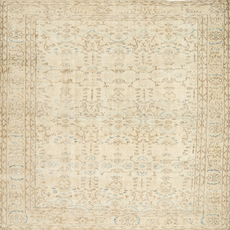 Tapis contemporain gris / crème Iker, Rectangle 2 pi x 5 pi