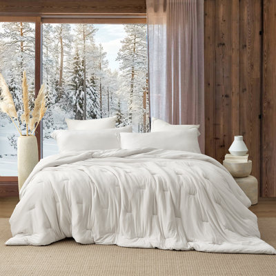 Shhhh! I'm Undercover! - Coma Inducer® Oversized Queen Comforter Set - Fox Gray