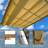 Gazebo Aluminum, For Outdoor Use With Retractable Canopy-125125465